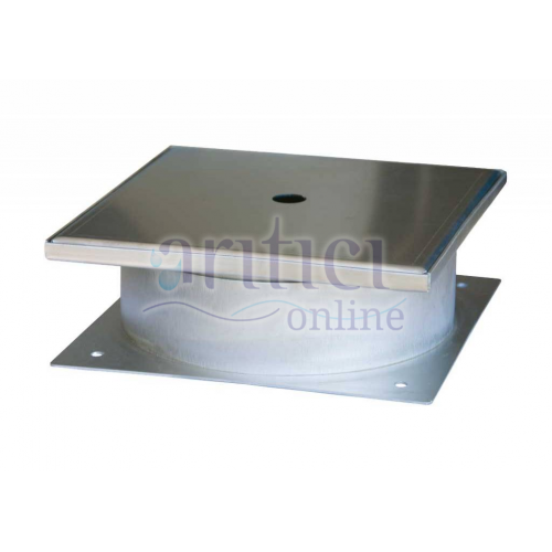 AISI 304 Kalite Paslanmaz Çelik Seviye Ayarlı Skimmer Kapağı (Beton Havuzlar İçin) 
